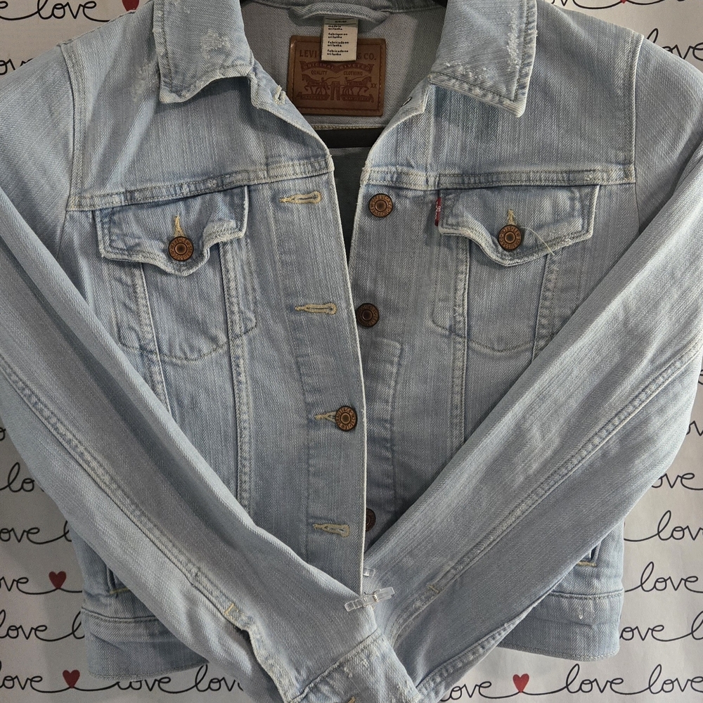 Levi's Sky Blue Denim Jacket